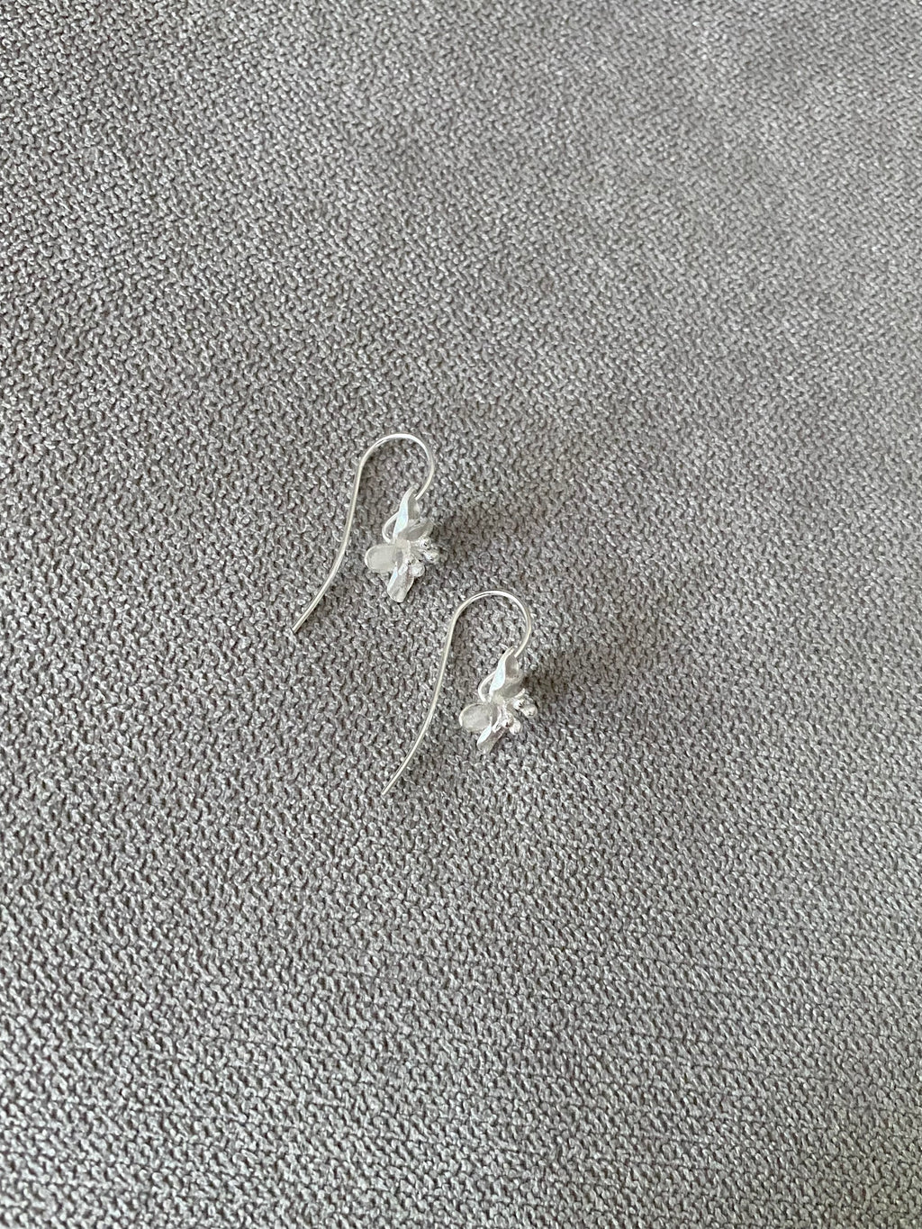 Flower Hook Earrings