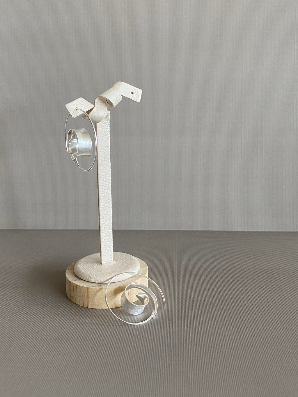 Circular Spiral Earrings